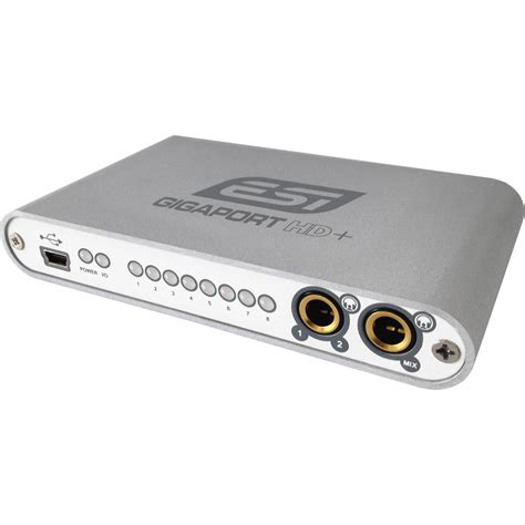 audio interface with 8 outputs.